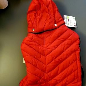 Water Resistant Quilted Parka Dog L